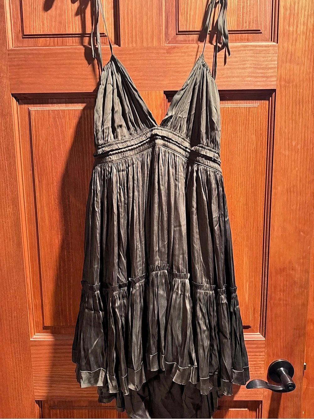 reset by Jane Black Tiered Mini Dress NWT